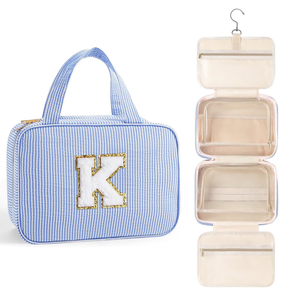 Hanging Travel Toiletry Bag For Women, Toiletries Travel Bag And Makeup Bag,🐱